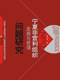 宁夏非营利组织发展与管理问题研究