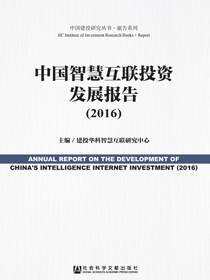 中国智慧互联投资发展报告（2016）
