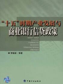 “十五”时期产业发展与商业银行信贷政策