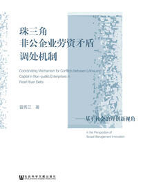 珠三角非公企业劳资矛盾调处机制：基于社会治理创新视角