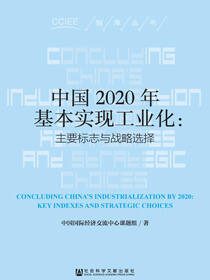 中国2020年基本实现工业化：主要标志与战略研究