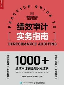 绩效审计实务指南