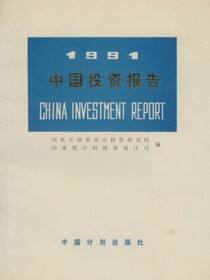 1991中国投资报告
