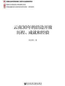 云南30年的沿边开放历程、成就和经验