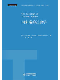阿多诺的社会学.现代社会政治理论译丛