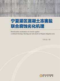 宁夏灌区混凝土冻害盐联合腐蚀劣化机理