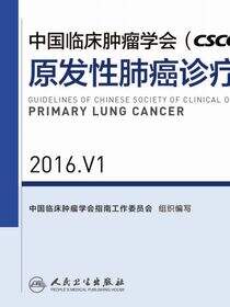 中国临床肿瘤学会(CSCO)原发性肺癌诊疗指南 2016.V1