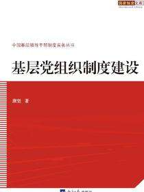 基层党组织制度建设