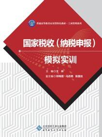 国家税收（纳税申报）模拟实训