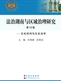 法治湖南与区域治理研究 第12卷