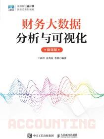 财务大数据分析与可视化