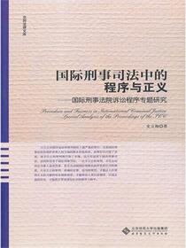 国际刑事司法中的程序与正义