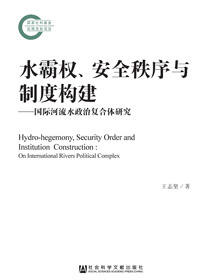 水霸权、安全秩序与制度构建：国际河流水政治复合体研究