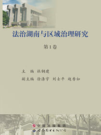 法治湖南与区域治理研究 第1卷