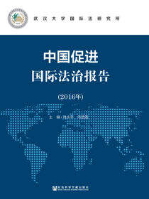中国促进国际法治报告（2016年）