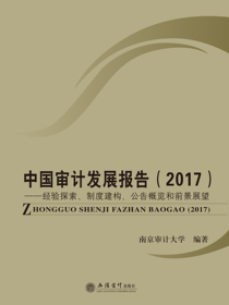 中国审计发展报告（2017）——经验探索、制度建构、公告概览和前景展望