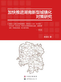加快推进湖南新型城镇化对策研究
