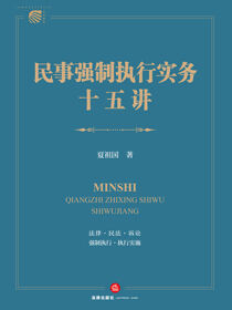 民事强制执行实务十五讲