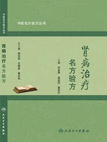 中医名方验方丛书——肾病治疗名方验方