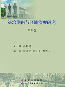 法治湖南与区域治理研究 第8卷