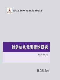 财务信息元素理论研究