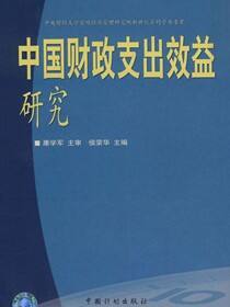 中国财政支出效益研究