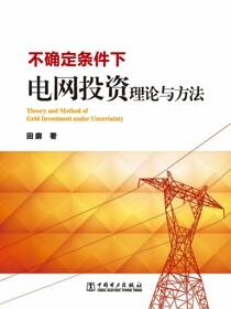 不确定条件下电网投资理论与方法