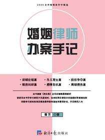 婚姻律师办案手记