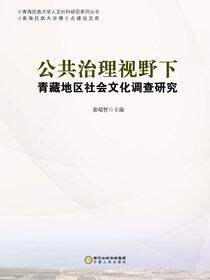 公共治理视野下青藏地区社会文化调查研究