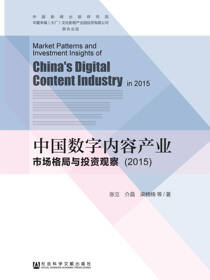 中国数字内容产业市场格局与投资观察（2015）